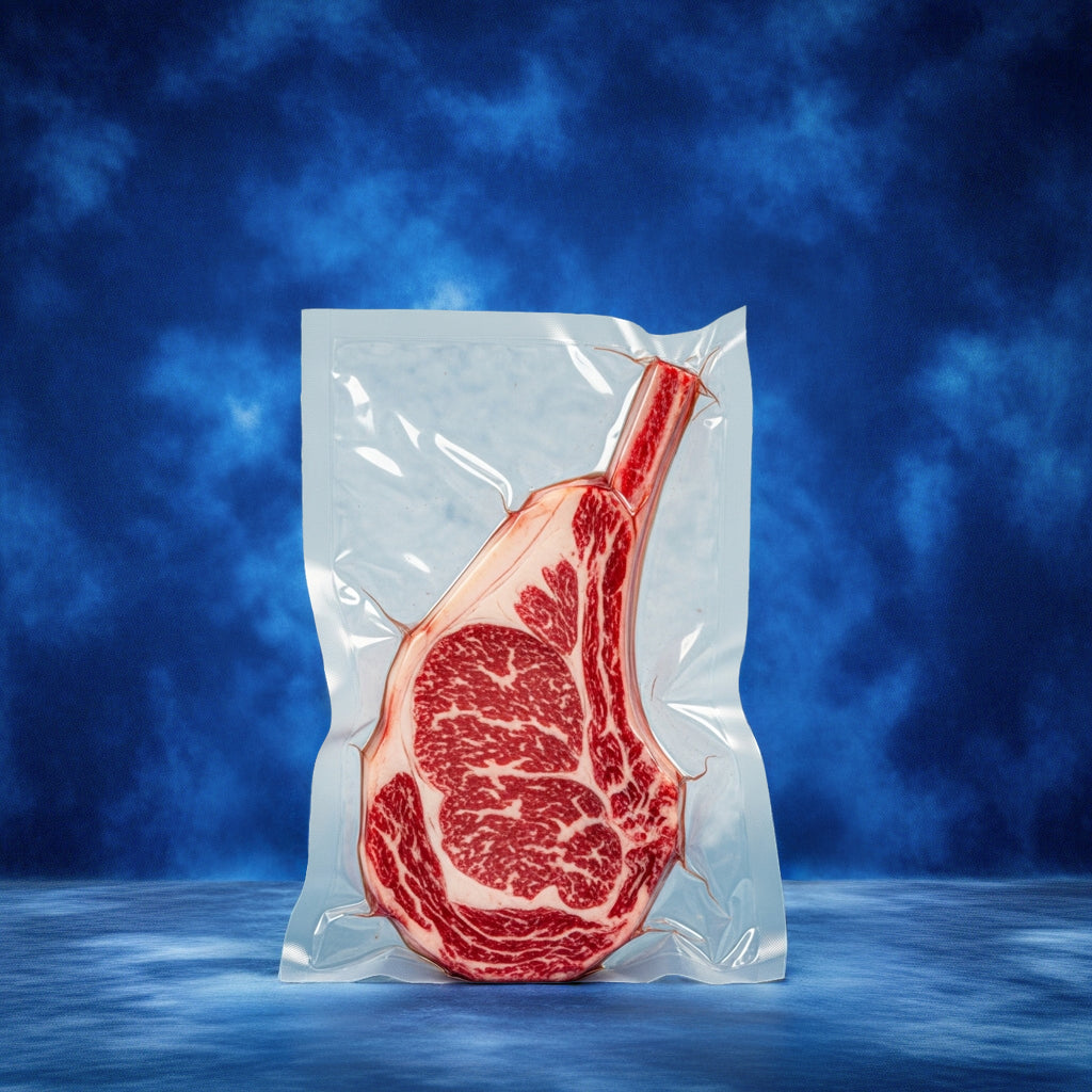Tomahawk-(Caveman) Steak (1 Piece Average 3Lbs 2 Inch)